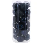 Clearance O'malley Kerstbal 4cm Mix 24st Night Blue