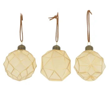 Sale Natural Collections Kerstbal Glas Goud 8cm