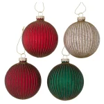 Fashion Boltze Home Kerstbal Glas Selko 10cm