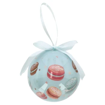 Best Kerstbal Macaron 6 Cm