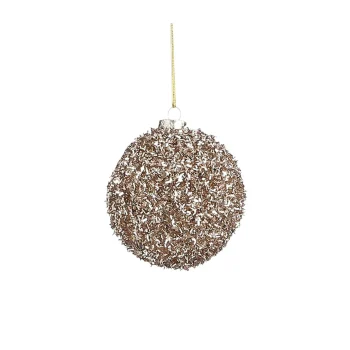 Sale Mica Decorations Kerstbal Onbreekbaar Champagne 8cm