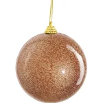 New Mica Decorations Kerstbal Onbreekbaar Goud 10 Cm