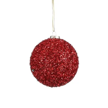New Mica Decorations Kerstbal Onbreekbaar Rood 8cm