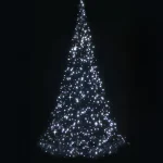 Outlet O'malley Kerstboom 185cm V2 480L Wit Twinkle