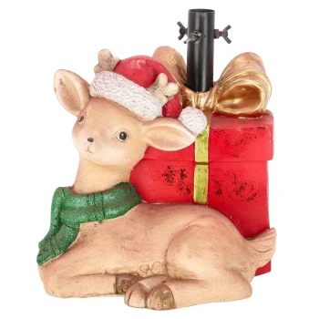Fashion Kerstboomvoet Rendier 37 Cm