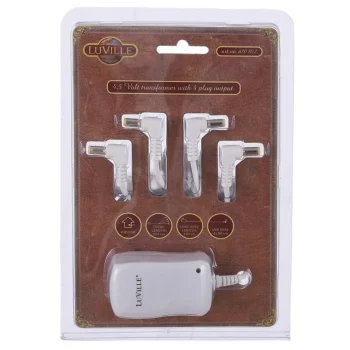 Outlet Luville Kerstdorp Adapter 3V 4-delig