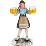 Sale Luville Kerstdorp Bier Vrouw 1
