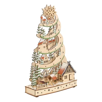 Online O'malley Kerstdorp Boom En Chalet 20 X 33 Cm