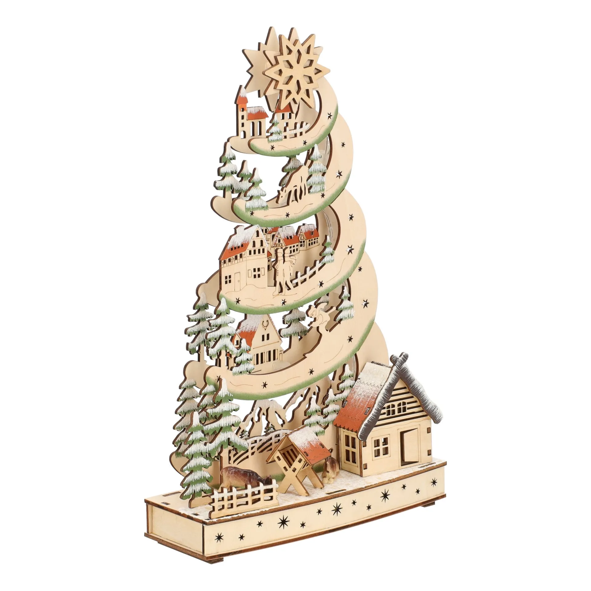 kerstdorp-boom-en-chalet-20-x-qjJDCqLj-1.webp Online O'malley Kerstdorp Boom En Chalet 20 X 33 Cm