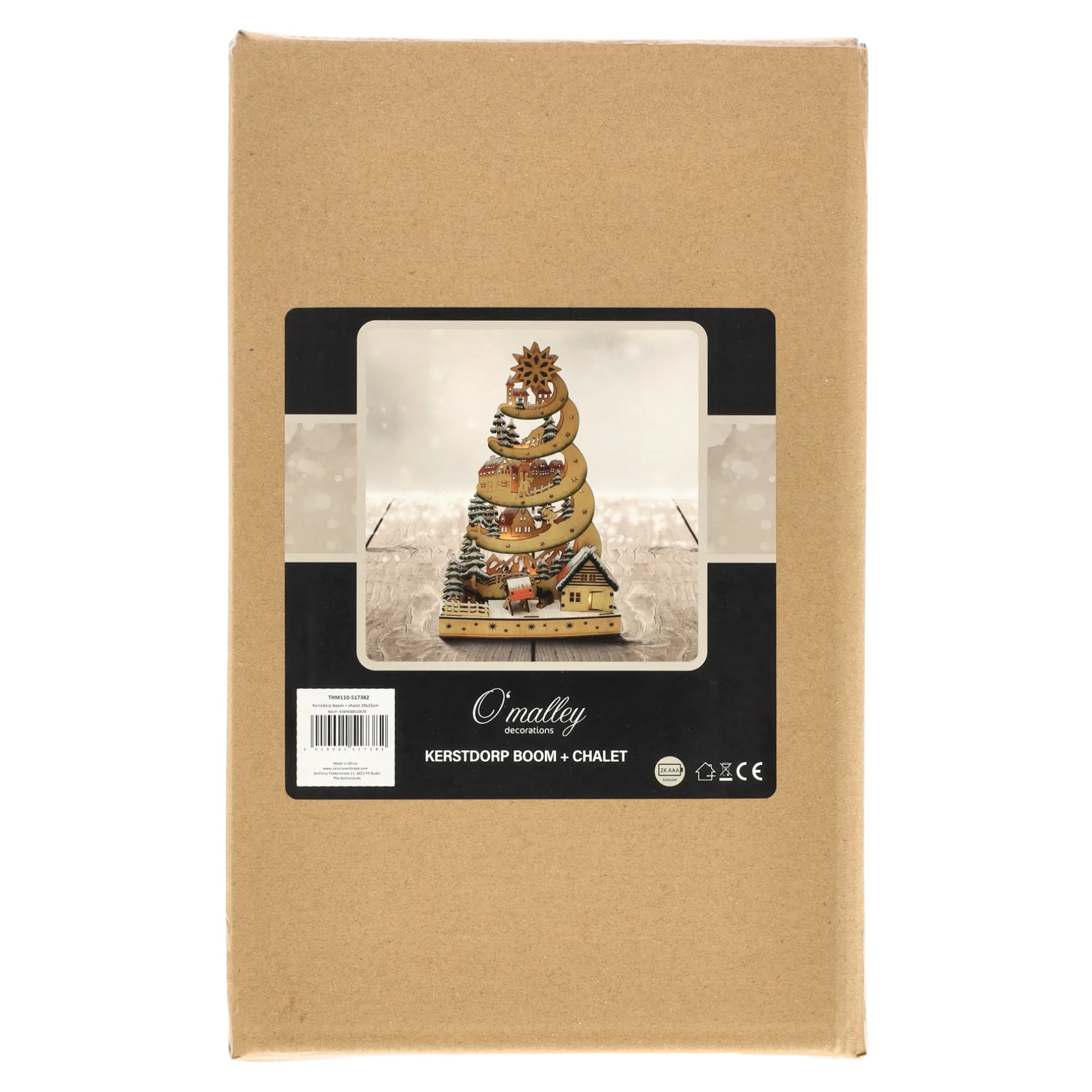 kerstdorp-boom-en-chalet-20-x-qjJDCqLj-2.webp Online O'malley Kerstdorp Boom En Chalet 20 X 33 Cm