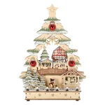 Discount O'malley Kerstdorp Boom Met Bos 24 X 33 Cm