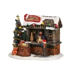 Clearance Luville Kerstdorp Cadeaukraam 13x8x11cm