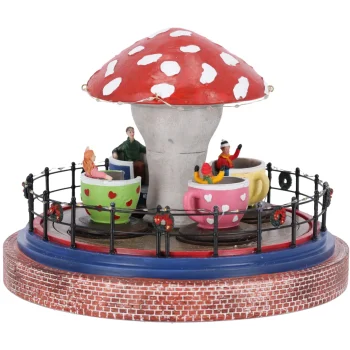 Online O'malley Kerstdorp Draaiende Kopjes 26x20cm