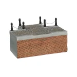 Hot Luville Kerstdorp Kaai T-kruis 20x14x11cm