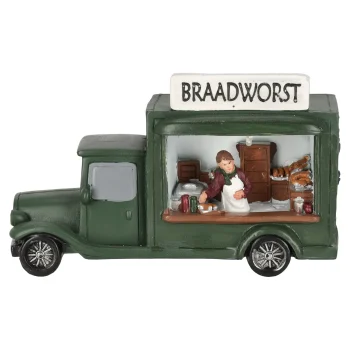 Hot Kerstdorp Kraam Braadworst