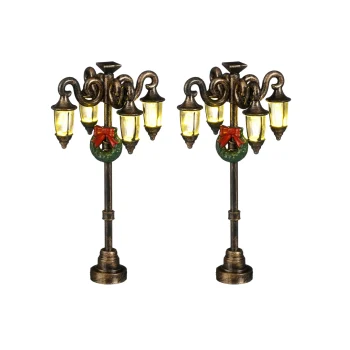 Best Luville Kerstdorp Lantaarn 2st 12cm