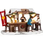 Outlet Luville Kerstdorp Schnaps Kraam 16x7x9cm