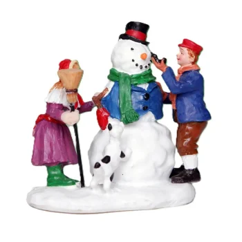 Clearance Kerstdorp Sneeuwman Maken