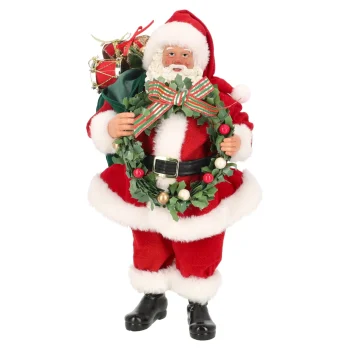 Hot Kerstman 28 Cm Krans