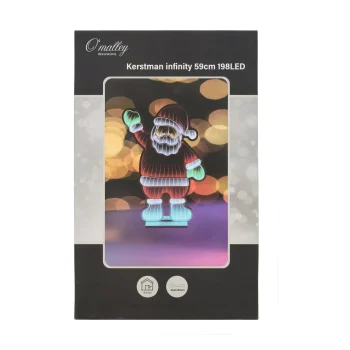 Best O'malley Kerstman Infinity 59 Cm 334 LED