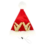 Sale Friendly Pet Kerstmuts Met Gewei Hond