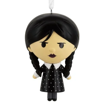 Hot Hallmark Kerstornament Wednesday Addams