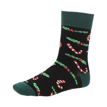 Fashion O'malley Kerstsok Candycane Groen 39-43