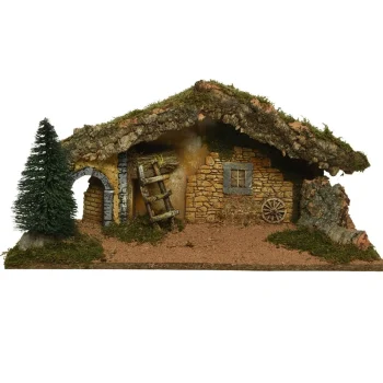 Sale Kerststal Led 58 X 25 Cm