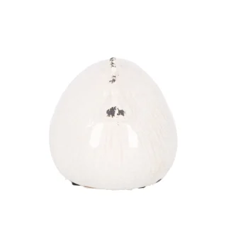 Clearance Kip Keramiek 14 Cm Antiek Wit