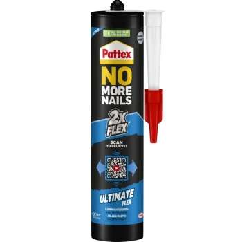 Outlet Pattex Kit No More Nails Flex Transparant 308g
