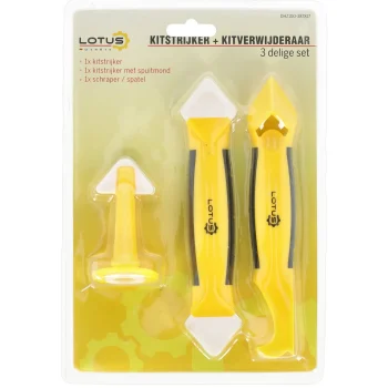 Hot Lotus Kitstrijker Met Kitverwijderaar Set 3-delig