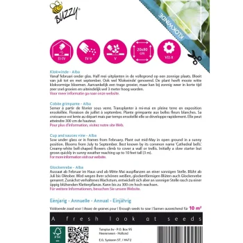 Sale Buzzy Klokwinde Alba Wit