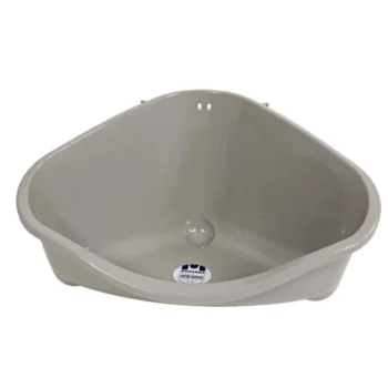 Clearance Moderna Knaagdiertoilet Hoek Large Warmgrijs