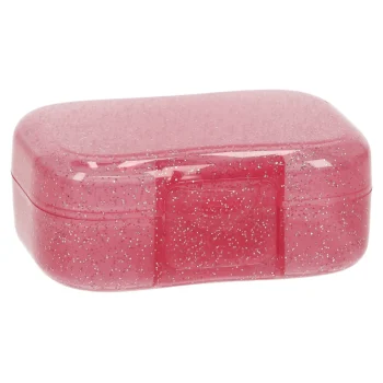 Discount Lunch Buddies Koekendoos Glitter Pink