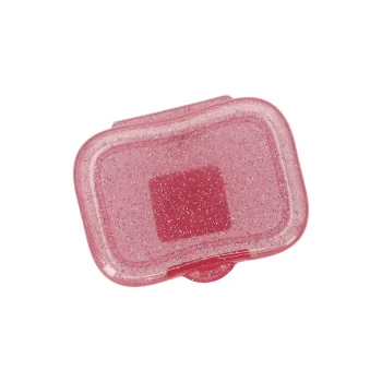 Discount Lunch Buddies Koekendoos Glitter Pink