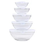 New Alpina Kommenset Glas 10st. Met Deksel