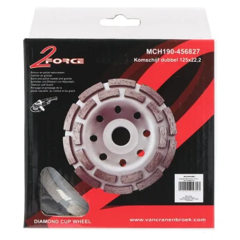 Sale 2-Force Komschijf Dubbel 125 X 22,2