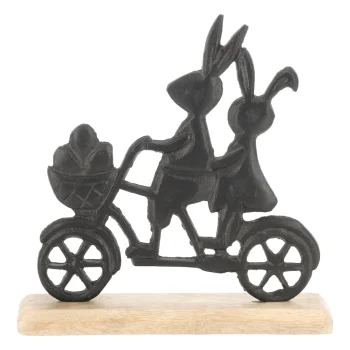 New O'malley Konijn Op Fiets 21x20cm