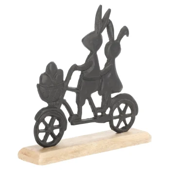 New O'malley Konijn Op Fiets 21x20cm