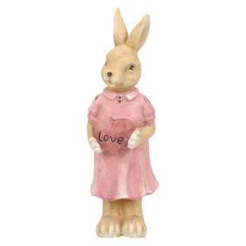 Clearance Van Cranenbroek Konijn Staand Hart Roze 20cm