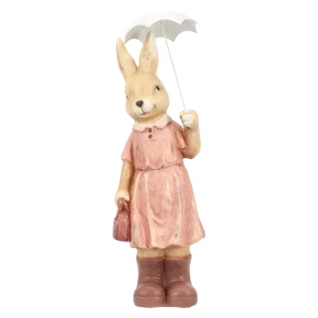 Hot Van Cranenbroek Konijn Staand Paraplu Roze 50cm