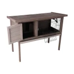 New Friendly Pet Konijnenhok 92x45x70cm BC01 Taupe