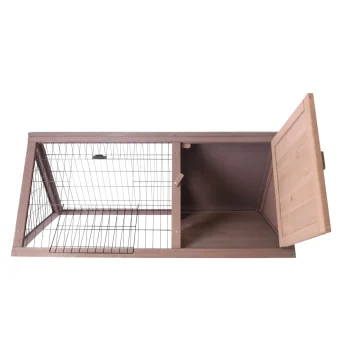 Outlet Friendly Pet Konijnenren 97 X 50 X 41 Cm BC03 Taupe