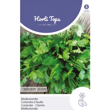 New Horti Tops Koriander Fijnzadig Traagschietend Zaad