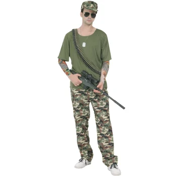 Clearance Van Cranenbroek Kostuum Stoere Soldaat L