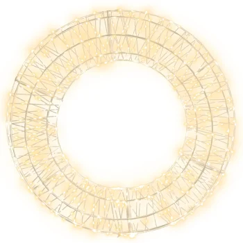 Hot O'malley Krans Draad Plat 38cm 480LED-ww