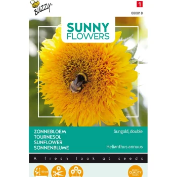 Fashion Buzzy Lage Zonnebloem Sungold Dubbelbloemig