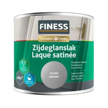 Clearance Finess Lak Waterb ZG Zilver 1405 250ml