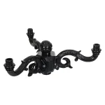 Discount Diamant Lamp Kroon Katwijk 3 Lamps Zwart