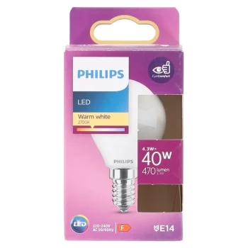 Clearance Philips Lamp LED Bol Mat 40W E14